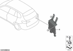 61426819625 - Vehicle Electrical System: Holder Power Control Unit Pcu for BMW: BMW ALPINA XB7, X5 40i, X5 40iX, X5 45eX, X5 50eX, X5 50iX, X5 M, X5 M Comp., X5 M50iX, X5 M60iX, X6 40iX, X6 M, X6 M Comp., X6 M50iX, X6 M60iX, X7 40iX, X7 50iX, X7 M50iX, X7 M60iX Image image