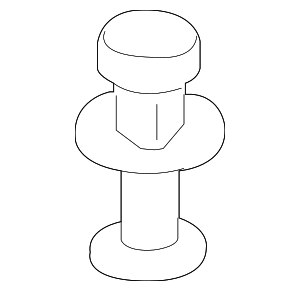4F0501329A - Suspension: Stone Guard Rivet for Audi Image