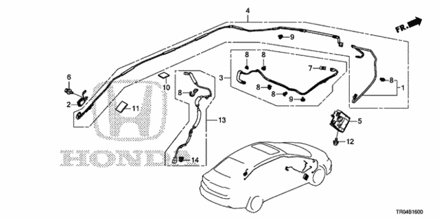 Antenna (1) for 2012 Honda Civic #0