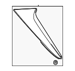 DGH9519B0 - : Side Spoiler for Mazda: CX-30 Image