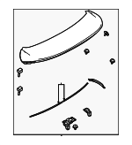 DGH951960B - : Rear Spoiler for Mazda: CX-30 Image