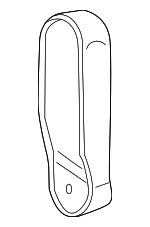 YW3Z54644A18CAA - Body: Armrest Cover for Ford: Crown Victoria | Mercury: Grand Marquis Image