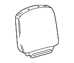 3W3Z5464416AAH - Body: Seat Back Cover for Ford Image