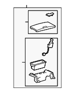 7411053050A0 - Body: Ashtray Assembly for Lexus: IS F Image