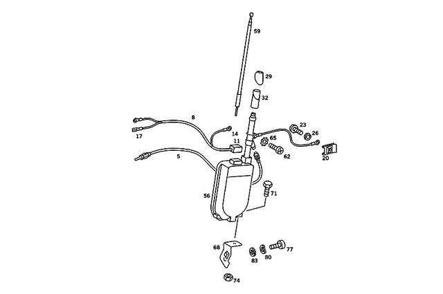 1248201215 - Electrical System: Line for Mercedes-Benz Image image