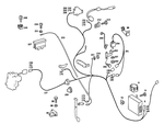 2015406634 - Electrical Equipment and Instruments: Wiring Harness for Mercedes-Benz: 190E Image