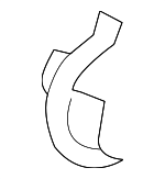 FT4Z58666L76A - Body: Pivot Cover for Ford: Edge | Lincoln: MKX, Nautilus Image