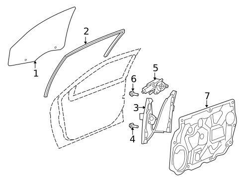 Front Door for 2010 Dodge Avenger #0