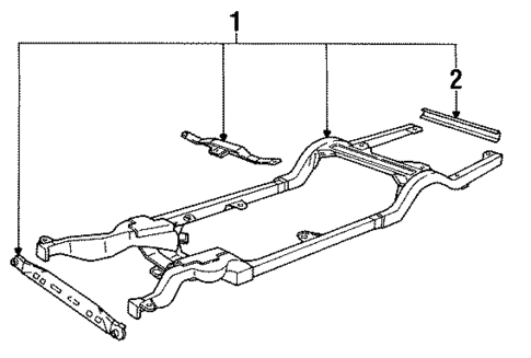 Frame & Components for 1984 Mercury Grand Marquis #0