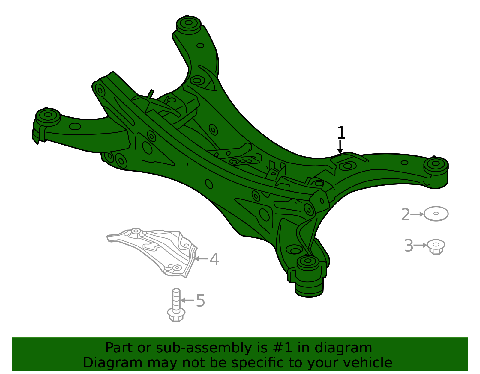 GBFN-28-80XA - Cross-Member | Mazda Parts Factor