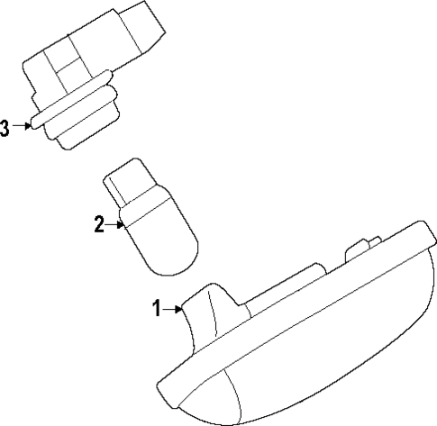 License Lamps for 2024 Subaru Crosstrek #0