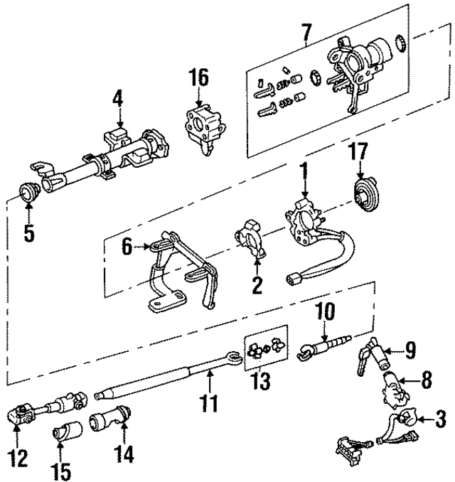4607032 - Steering: Ignition Switch for Mopar Image
