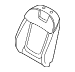 88360CW010KIE - : Seat Back Cover for Hyundai: Tucson Image