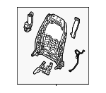 88310CW510 - Body: Seat Back Frame for Hyundai Image