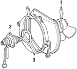1636115031 - Cooling System: Blade for Toyota: Tercel Image