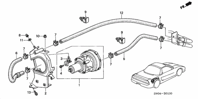 Air Pump for 2000 Acura NSX #0