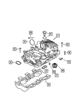 53032771AF - Engine 5.7L Eight Cylinder: Intake Manifold Package for Mopar Image
