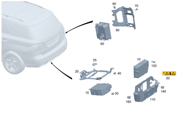 9007142 - Electrical Equipment and Instruments: Control Unit for Mercedes-Benz: EQE 350, EQE 350 SUV, EQE 350+, EQE 350+ SUV, EQE 500, EQE 500 SUV, EQE AMG, EQE AMG SUV, EQS 450, EQS 450 SUV, EQS 450+, EQS 450+ SUV, EQS 580, EQS 580 SUV, EQS AMG, Maybach EQS 680 SUV Image image
