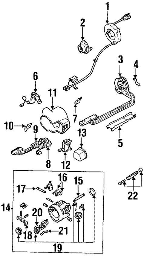 Ignition Lock for 2002 Pontiac Firebird #0