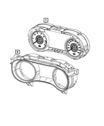 68621142AA - : Instrument Panel Cluster for Mopar Image