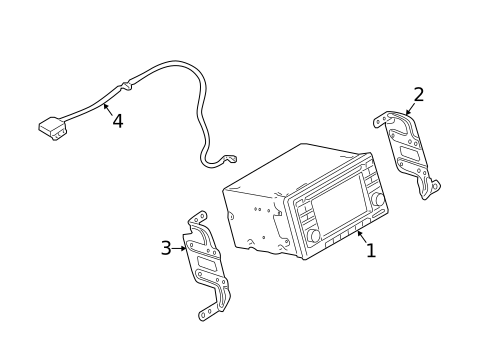 Navigation System Components for 2015 Nissan Juke #0