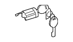 48700W240P - Steering: Cylinder &amp; Keys for Mitsubishi Image