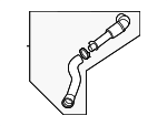 282722S300 - Fuel System: Inter-cooler Hose for Hyundai: Sonata Image