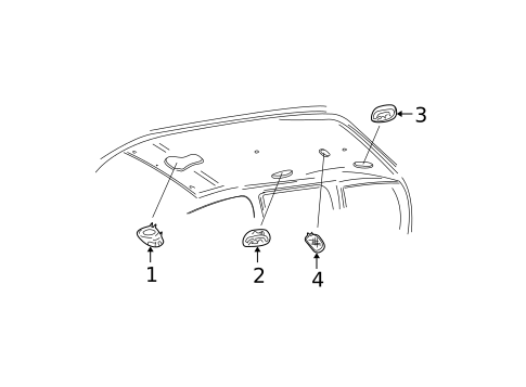 Interior Lamps for 2006 Dodge Grand Caravan #0
