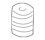 17212P07000 - Engine: Air Cleaner Body Insulator for Acura Image