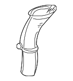 17252P73000 - Engine: Intake Tube for Acura Image