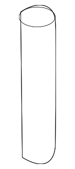 76833SMA003 - Body: Washer Hose for Honda: Fit Image