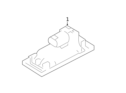 License Lamps for 2019 Land Rover Range Rover Velar #0