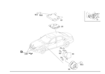2218207510 - Electrical System: Int. Protection Sensor for Mercedes-Benz Image