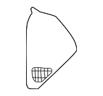 21168006787F72 - Body: End Cap for Mercedes-Benz Image