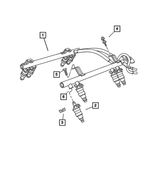 53032721AA - Fuel: Fuel Rail for Mopar Image