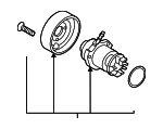 7K121011N - Belts &amp; Cooling: Engine Water Pump for Audi Image