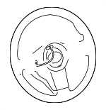 4510042131B0 - Steering: Steering Wheel for Toyota Image