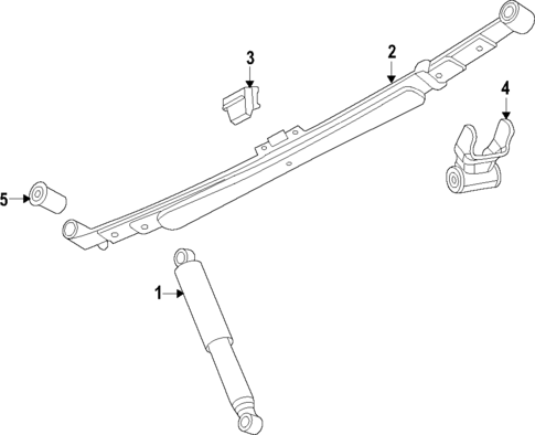 Rear Suspension for 2022 Ram 3500 #0