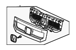75100SCVA51ZC - Body: Grille Assembly for Honda: Element Image
