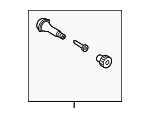 36121116326 - Suspension: Valve Stem for BMW Image