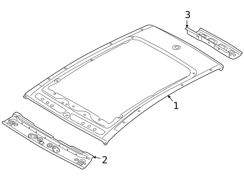Roof & Components for 2022 Volkswagen ID.4 #0