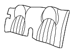GJB5528BALEG - Body: Seat Back Assembly for Jaguar Image