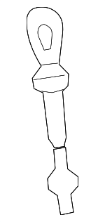 22115607AD - Engine: Dipstick for Volkswagen: CC, Eos, Passat, R32 Image