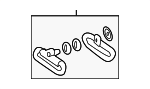 68011003AA - Body: Seat Belt Guide for Mopar Image