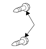 9008233003 - Cooling System: Control Module Screw for Lexus: IS F Image