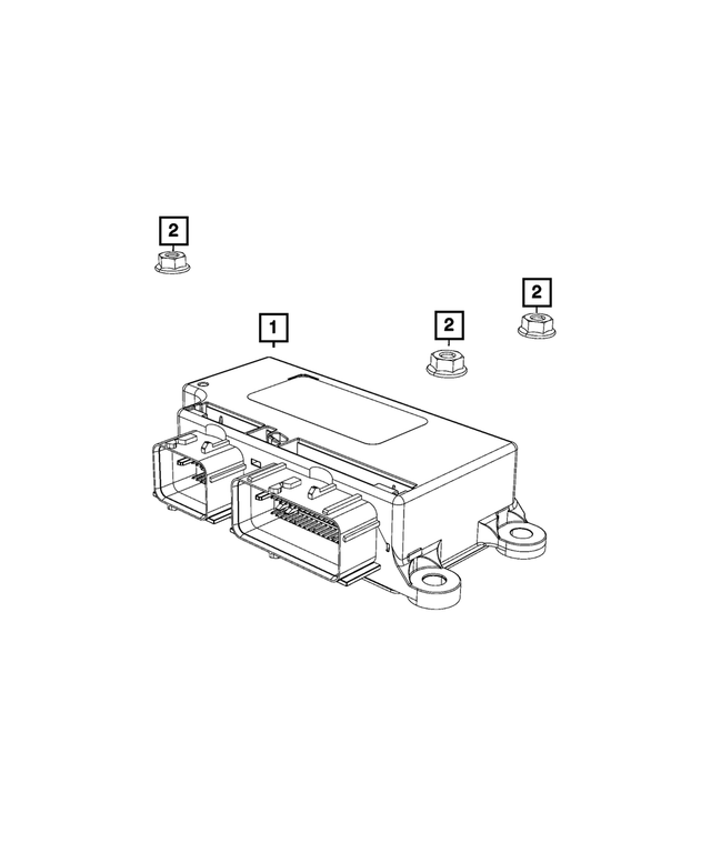 68526688AA - Electrical: Occupant Restraint Module for Mopar Image