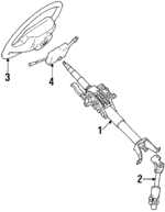 GJ2866120 - : 1988-1991 Mazda - Turn Signal Combination Switch for Mazda: 626, MX-6 Image