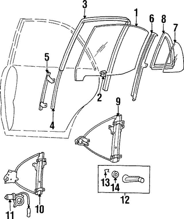 9882034030 - : Window Motor for Hyundai Image