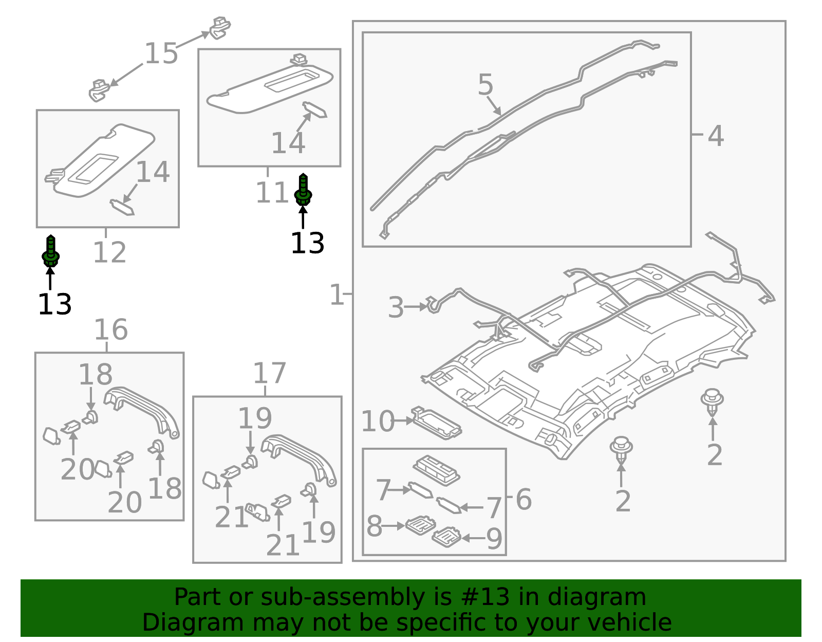 sayunaページ 9987-20-520 - Genuine OEM Mazda Sun Visor Screw - 2007-2025 Mazda