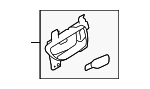 61051XC101TP - Body: Handle, Inside for Subaru: Ascent, Crosstrek, Impreza, Legacy, Outback, WRX Image